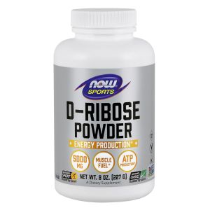 NOW FOODS D-Ribose Powder - 227g - D-ribosio in polvere