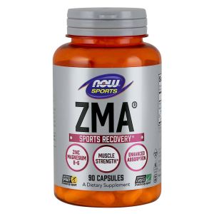 NOW FOODS ZMA, Sports Recovery - 90 caps - zinco e magnesio aspartato