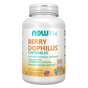 NOW FOODS BerryDophilus - 120 compresse masticabili - probiotico