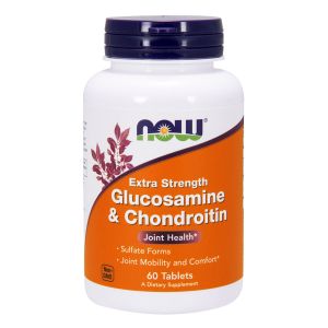 NOW FOODS Glucosamine & Chondroitin Extra Strength - 60 tabs