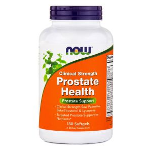 NOW FOODS Prostate Health Clinical Strength, 180 Softgels