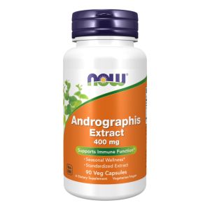 NOW FOODS Andrographis Extract 400 mg 90 vcapsule - supporto immunitario