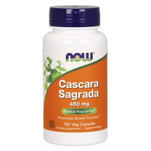 NOW FOODS Cascara Sagrada 450 mg 100 capsule