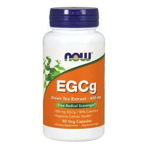 NOW FOODS EGCg Green Tea ext.400mg 50% EGCg 90 capsule - estratto tè verde