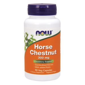 Now Foods - Horse Chestnut, 300 mg - 90 Veg Capsule - estratto di Ippocastano