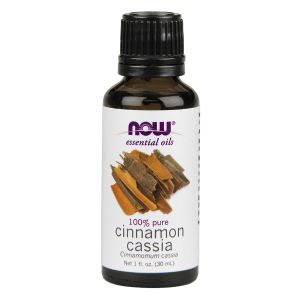 NOW FOODS Essential Oil, Cinnamon Cassia Oil - 30ml - olio di cannella cinese