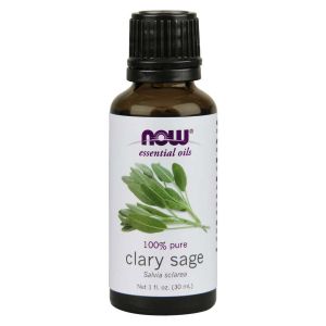 NOW FOODS Essential Clary Sage Oil 30ml - Olio di salvia sclarea