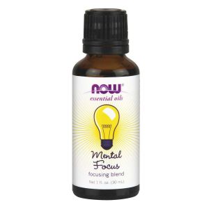 NOW FOODS Essential Mental Focus Oil Blend 30ml - favorisce la concentrazione