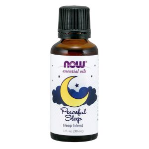 NOW FOODS Essential Peaceful Sleep Oil 30ml - per un sonno riposante
