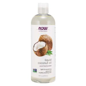 NOW FOODS Coconut Oil, liquid - 473 ml - olio idratante di Cocco