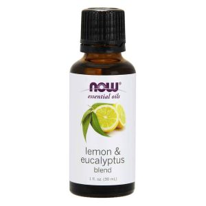 NOW FOODS Essential Lemon & Eucalyptus Oil Blend 30ml - olio limone ed eucalipto