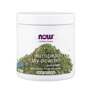 NOW FOODS European Clay Powder - 170g - argilla europea in polvere