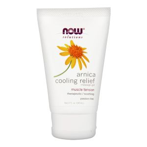 NOW FOODS Arnica Soothe Massage Gel 2 oz Tube tubetto