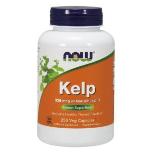 NOW FOODS KELP 325 mcg 250 Veggie Capsules - VITAMINE