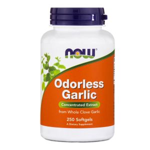NOW FOODS Odorless Garlic (Aglio inodore) 250 softegels