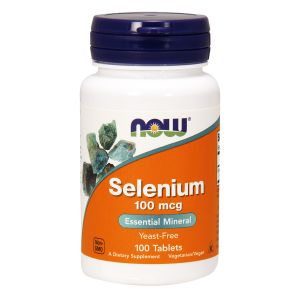 NOW FOODS Selenium 100 mcg 100 tablets - Selenio