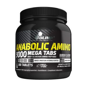 Olimp Nutrition Anabolic Amino 9000, Mega Tabs - 300 tablets - AMINOACIDI