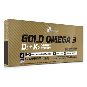 Olimp Nutrition Gold Omega 3 D3+K2 Sport Edition - 60 caps