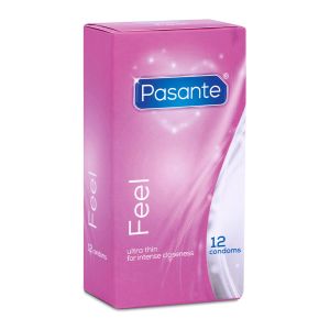 PASANTE FEEL (EXTRA SENSITIVE) - Preservativi sottili - CONFEZIONE DA 12 PEZZI - profilattici