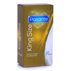 PASANTE KING SIZE - Preservativi extralarge - CONFEZIONE DA 12 PEZZI - profilattici