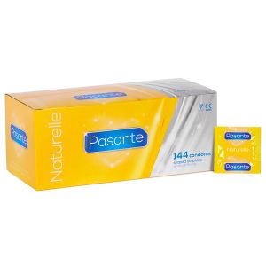 PASANTE NATURELLE - Preservativi naturali - CONFEZIONE CLINIC DA 144 PEZZI