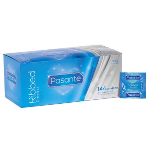 PASANTE PASSION (ex Ribbed) - Preservativi stimolanti - CONFEZIONE CLINIC 144 Pz