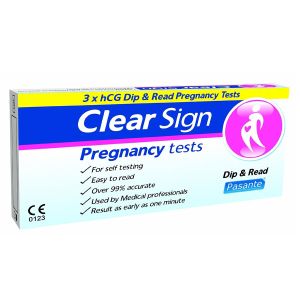 PASANTE CLEAR SIGN DIP & READ - Test di gravidanza - 3 test inclusi