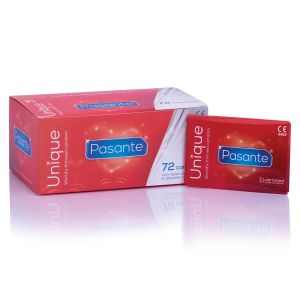 PASANTE UNIQUE - preservativi anallergici ultrasottili - Confezione clinic 24x3 preservativi