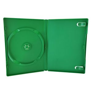 OEM Custodia Singola 14mm Verde in plastica per DVD o CD
