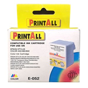 PRINTALL Cartuccia Colore E-052 compatibile EPSON Stylus color 440/480/800 - 33ml