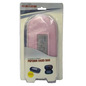 PSP 2000 Hard bag custodia per mini console PSP rosa