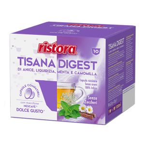 Ristora capsule compatibili Dolce Gusto TISANA DIGEST - conf. 10 pz.