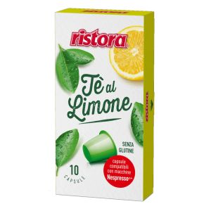 Ristora capsule compatibili Nespresso THE AL LIMONE - confezione 10 pz.
