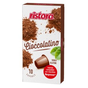 Ristora capsule compatibili Nespresso CIOCCOLATINO - confezione 10 pz.