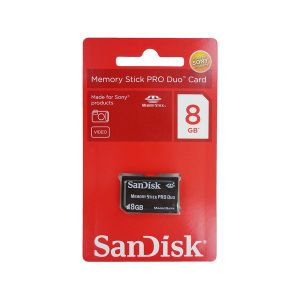 Sandisk Memory Stick PRO Duo 8GB Scheda di Memoria in blister