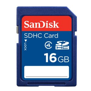 SanDisk SDHC memory card, Classe 4 - 16GB