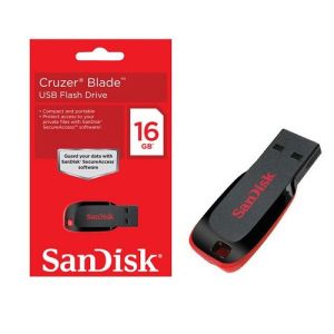 Sandisk Pendrive Cruzer Cruzerblade 16GB Chiavetta Pendrive Pen drive USB Blister DCZ016G