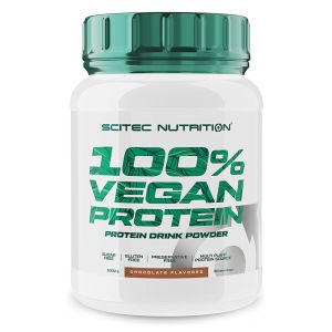 SCITEC 100% Vegan Protein 1000g - Chocolate (Cioccolato)