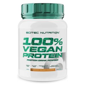 SCITEC 100% Vegan Protein 1000g - Hazelnut-walnut (Nocciola e Noce)