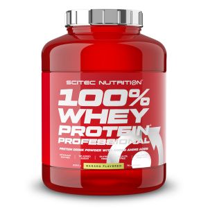 <span class='highlight wyomind-secondary-bgcolor'>SCITEC</span> 100% WHEY PROTEIN PROFESSIONAL 2350 g - Banana