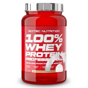 <span class='highlight wyomind-secondary-bgcolor'>SCITEC</span> 100% WHEY PROTEIN PROFESSIONAL 920 g - WHITE CHOCOLATE