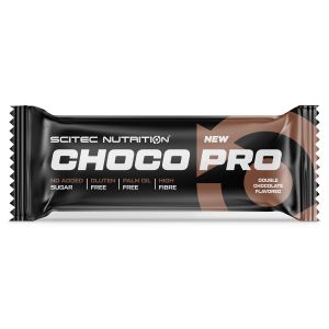 SCITEC Choco Pro 2022 Barretta Proteica 50g - DOUBLE CHOCOLATE