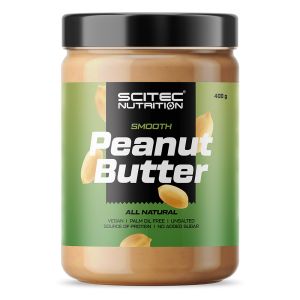 SCITEC 100% Peanut Butter Smooth 400g - burro di arachidi