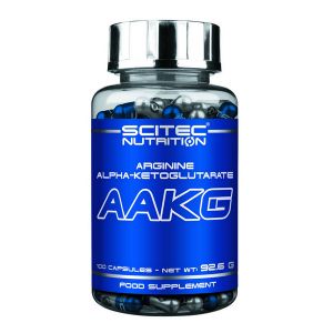 SCITEC AAKG Arginina Alfachetoglutarato, 100 capsule - aminoacido