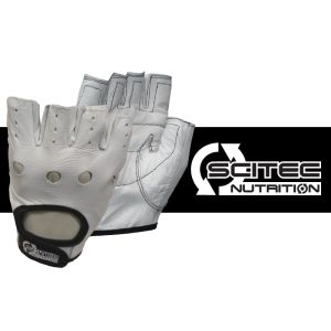 SCITEC NUTRITION Glove Scitec White Style  - GUANTI taglia XL