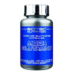 SCITEC Mega Glutamine, 90 capsule - AMINOACIDI BCAA