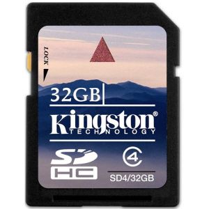 SDHC Kingston 32GB sd hc memory card sdhc
