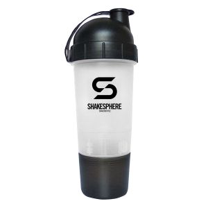 ShakeSphere Original Shaker - Black/Clear