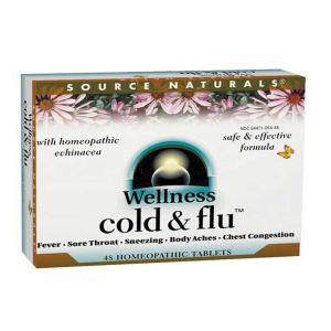 Source Naturals - Cold & Flu - 48 compresse omeopatiche