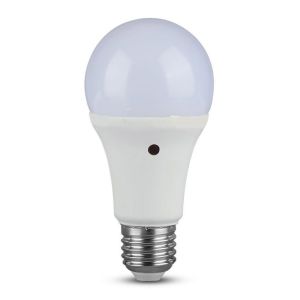 V-Tac lampadina LED E27 A60 9W crepuscolare - 6000K Bianco Freddo VT-2016 4461 